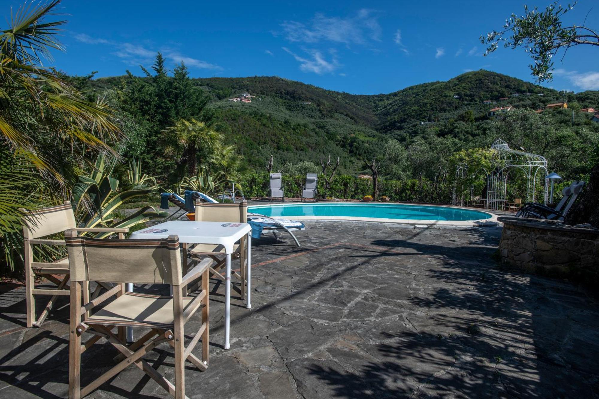 277 - Il Frantoio Della Marchesa - Giardino E Piscina Nel Verde Di セストリ・レヴァンテ エクステリア 写真