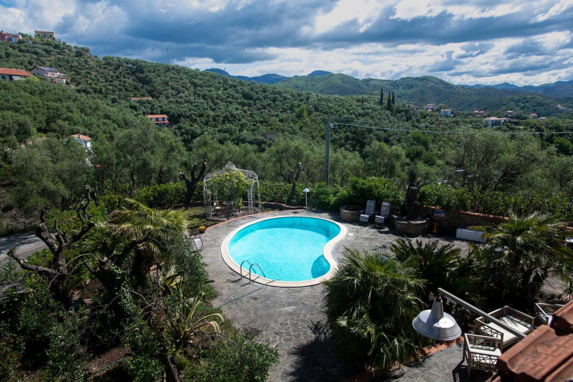 277 - Il Frantoio Della Marchesa - Giardino E Piscina Nel Verde Di セストリ・レヴァンテ エクステリア 写真