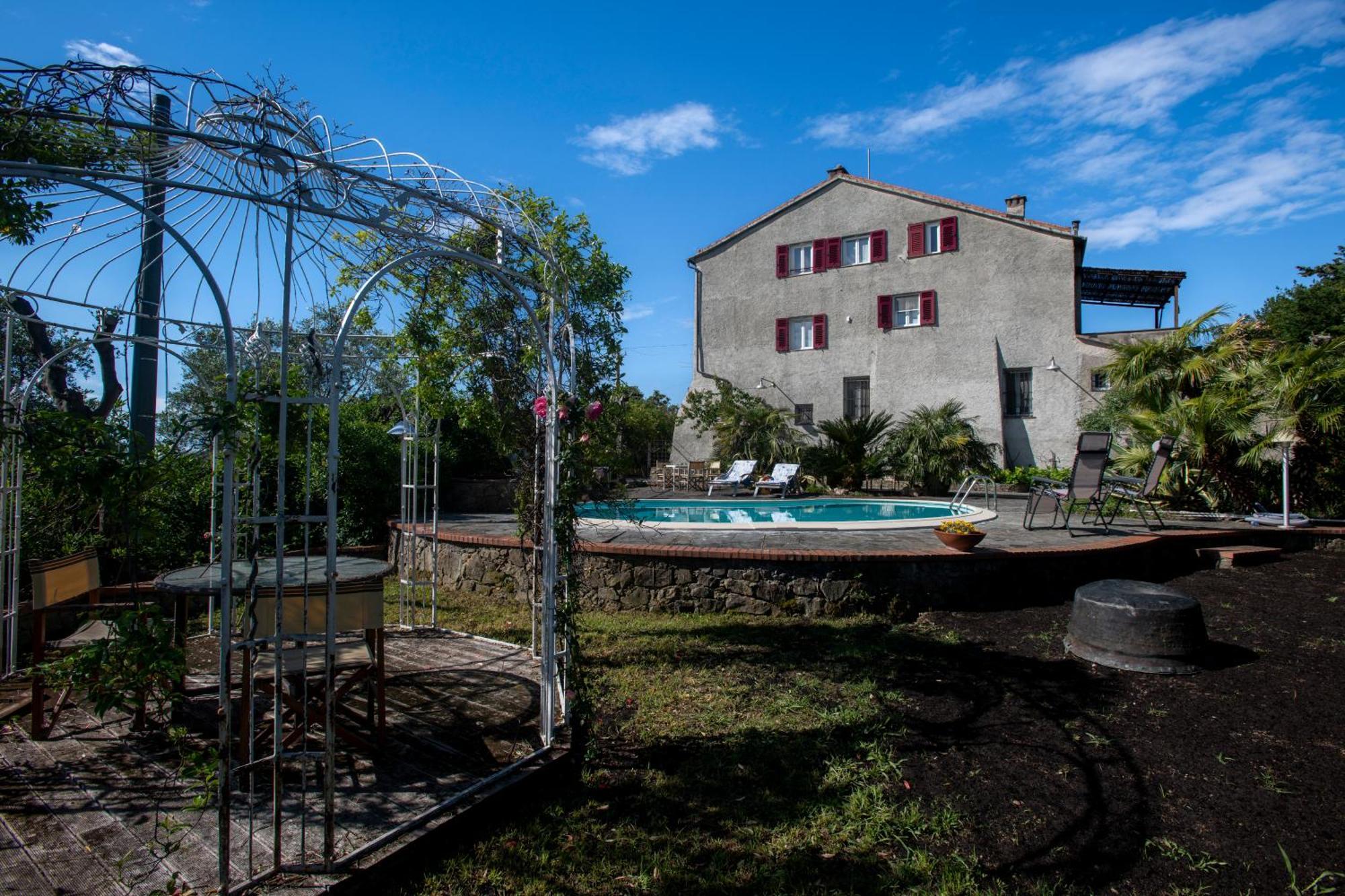 277 - Il Frantoio Della Marchesa - Giardino E Piscina Nel Verde Di セストリ・レヴァンテ エクステリア 写真